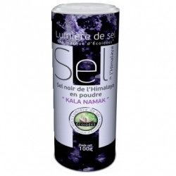 Un Monde Vegan vous propose : Kala namak sel noir de l'himalaya en poudre 100g