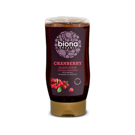 Végami vous propose : Sirop d'agave cranberry 350g