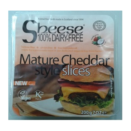 Sheese cheddar vieux en tranches 200g