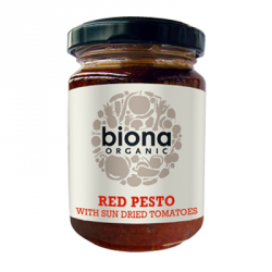 Un Monde Vegan vous propose : Pesto rouge 120g - bio de biona