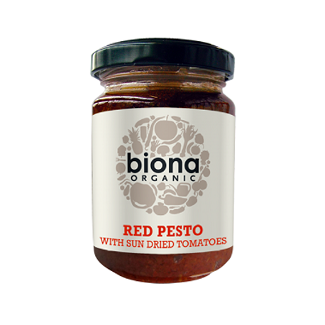 Un Monde Vegan vous propose : Pesto rouge 120g - bio de biona