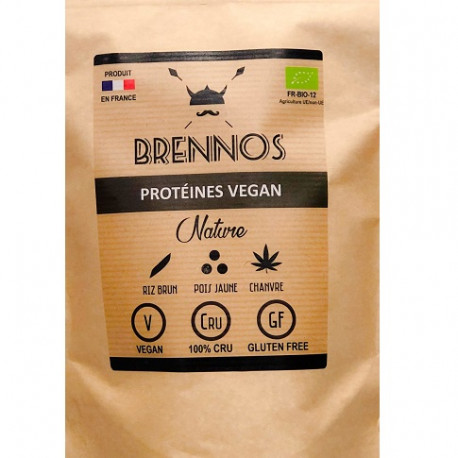 Protéines nature (riz, pois, chanvre) 500g