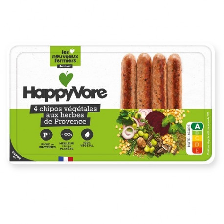 Végami vous propose : Chipolatas végétales 200g