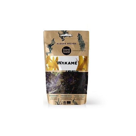 Un Monde Vegan vous propose : Wakamé feuilles 40g