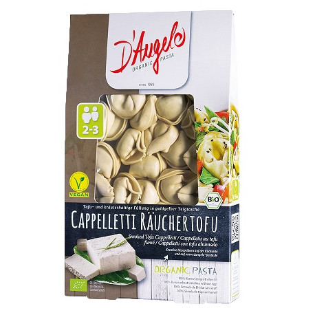 Un Monde Vegan vous propose : Cappelletti tofu fumé 250g - bio