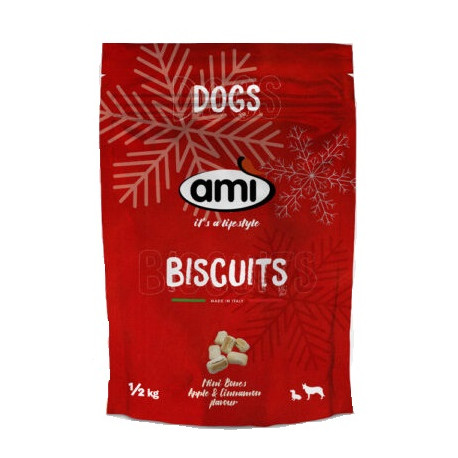 Végami vous propose : Biscuits pour chien goût pomme cannelle 500g