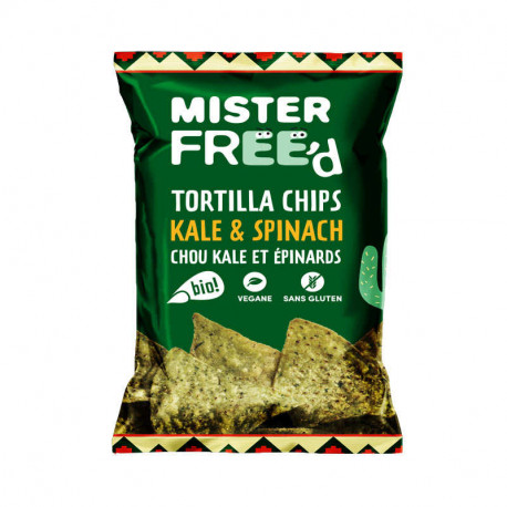 Végami vous propose : Chips Tortilla Chou Kale et Epinards 135g