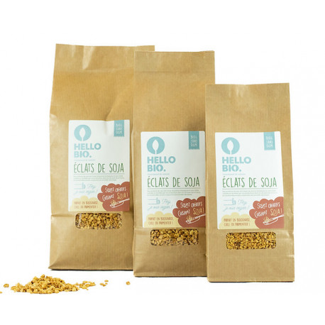 Végami vous propose : Éclat de soja 5kg - bio