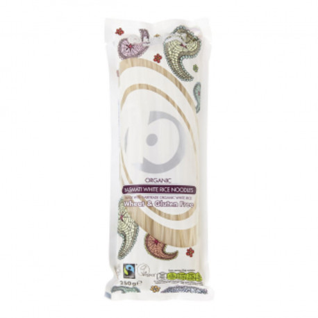 Végami vous propose : Nouille de riz Basmati blanc 250g - bio
