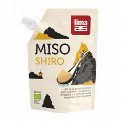 Un Monde Vegan vous propose : Shiro miso blanc - miso riz et soja 300g - bio