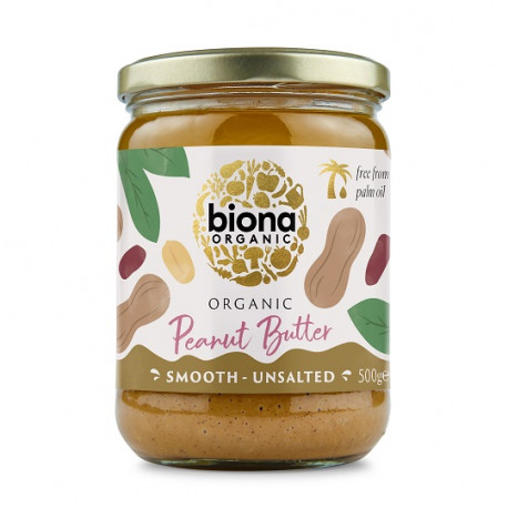 Un monde Vegan vous propose : Beurre de cacahuète crèmeux non salé 500g - bio de Biona