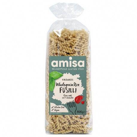 Végami vous propose : Fusilli riz complet 500g - bio