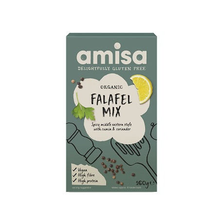 Un Monde Vegan vous propose : Préparation pour falafel 160g - bio de Amisa