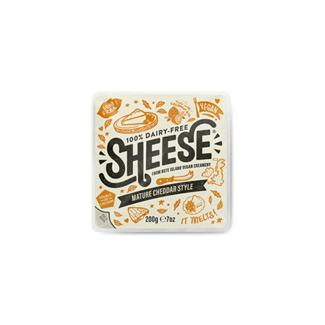 Végami vous propose : Sheese saveur cheddar mature en bloc 200g