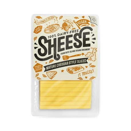 Végami vous propose : Sheese saveur cheddar mature en tranches 200g