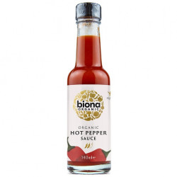 Un Monde Vegan vous propose : Sauce hot pepper piquante 140ml - bio de Biona