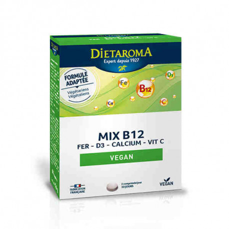 Végami vous propose : MIX B12-60 COMPRIMÉS