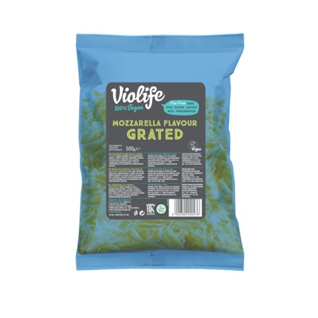 Végami vous propose : Violife saveur mozzarella râpé 500g