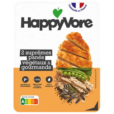 Végami vous propose : Suprêmes panés végétaux et gourmands 180g