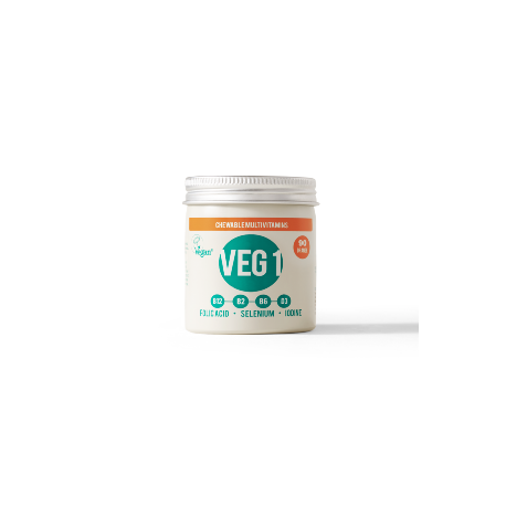 Végami vous propose : Veg 1 - 90 (vitamine B12 cyanocobalamine à l'orange)