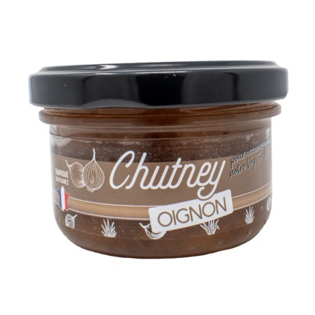 Un monde vegan vous propose : Chutney d'oignons 90g - bio