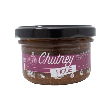 Un Monde Vegan vous propose : Chutney figue 90g - bio