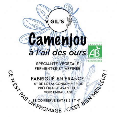 Végami vous propose : Camenjou ail des ours 130g - bio