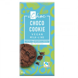 Un Monde Vegan vous propose : Chocolat cookie 80g - bio