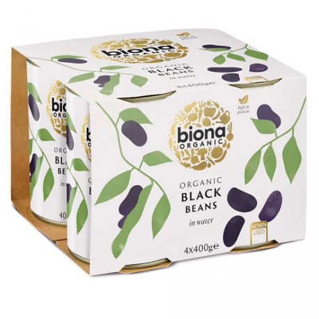 Végami vous propose : Haricots noirs 4X400g - bio
