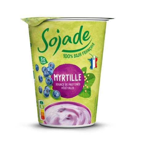 Végami vous propose : Sojade myrtille 400g - bio