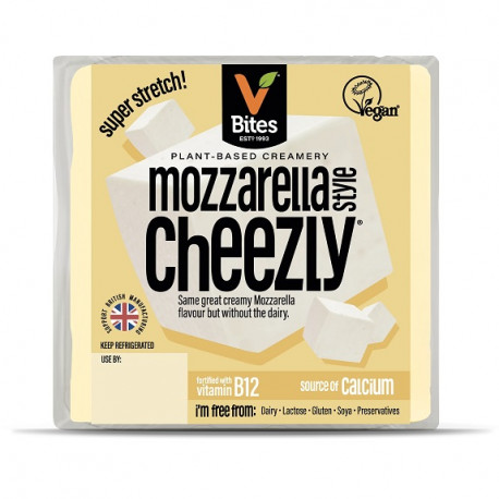 Végami vous propose : Cheezly saveur mozzarella en bloc 180g