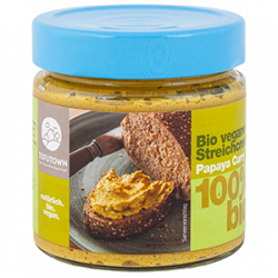 Un Monde Vegan vous propose : Tartinade papaye/curry 180g - bio
