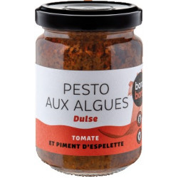 Un Monde Vegan vous propose : Pesto aux algues tomate 120G