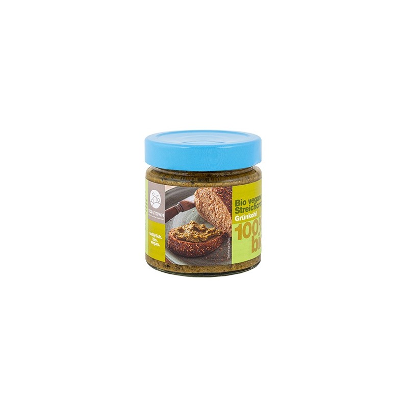 Un Monde Vegan vous propose : Tartinade kale, tofu fumé et noix de cajou 180g  - bio