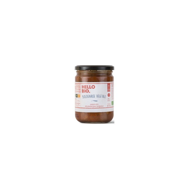 Un Monde Vegan vous propose : Bolognaise végétale 410g - bio