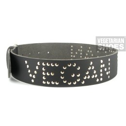 Ceinture noire "VEGAN"