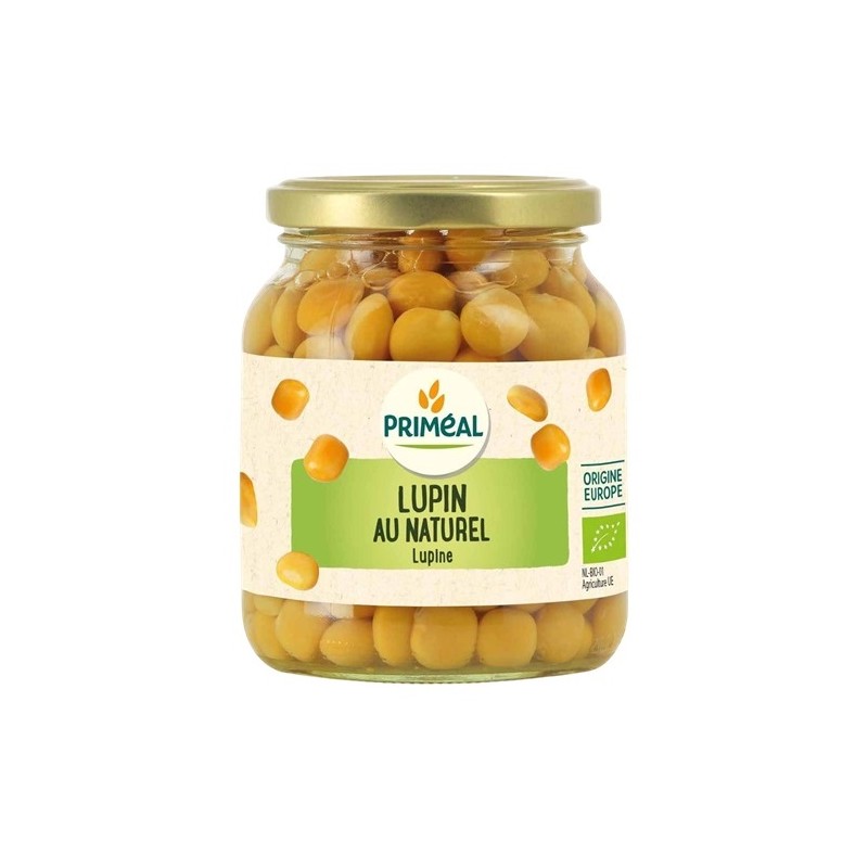 Un Monde Vegan vous propose : Lupin au naturel 340g - bio