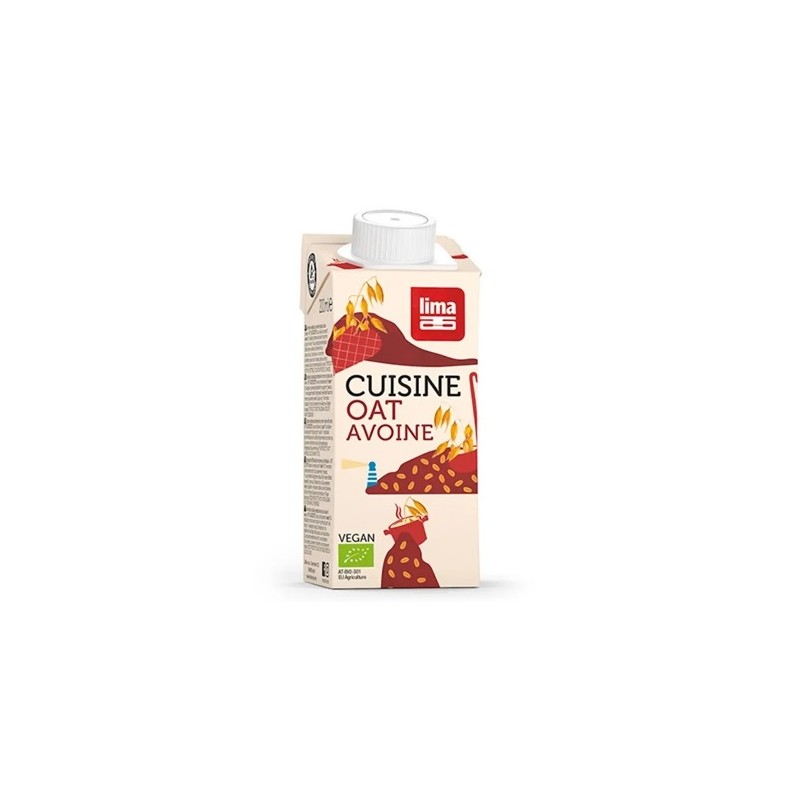 Un Monde Vegan vous propose : Avoine cuisine 200ml - bio