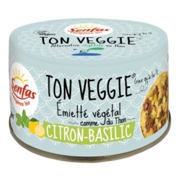 Un Monde vegan vous propose : Ton Veggie citron basilic 120g - bio