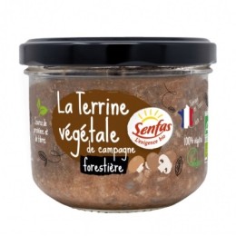 Un Monde vegan vous propose : La terrine végétale de campagne forestière 200g - bio