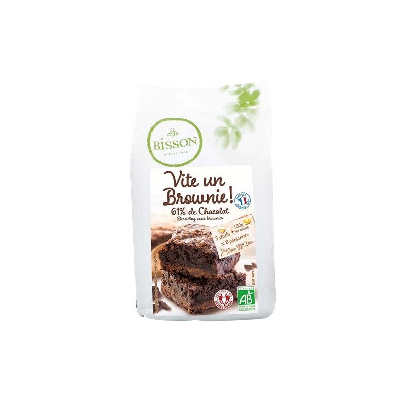 Un Monde Vegan vous propose : Préparation pour brownie 350g - bio