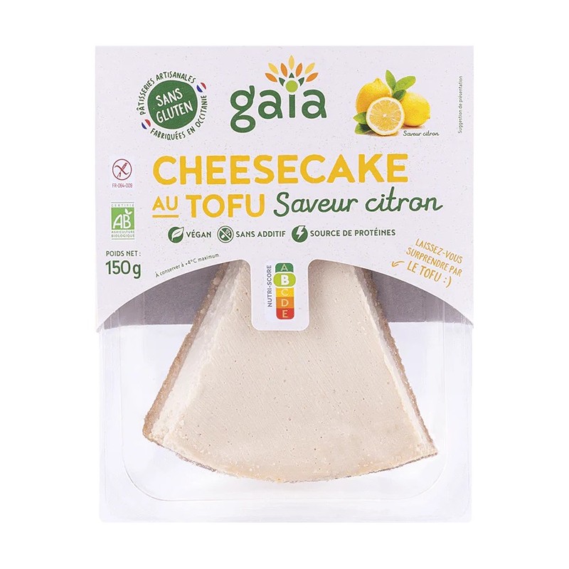 Un Monde Vegan vous propose : Tof' délice citron 150g - bio