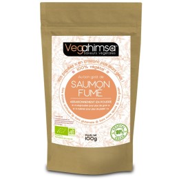 Un Monde Vegan vous propose : Assaisonnement végétal saveur saumon fumé 100g - bio