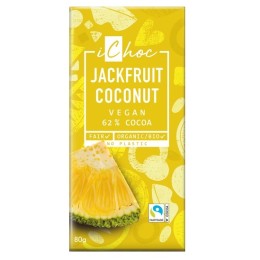 Un Monde Vegan vous propose : Chocolat coco jackfruit 80g - bio
