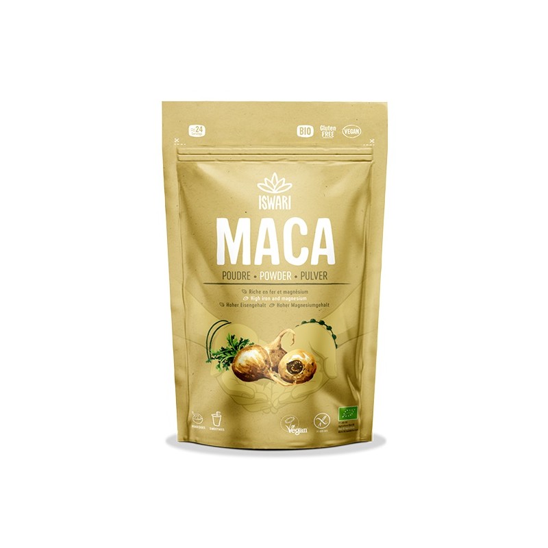 Un monde Vegan vous propose : Maca en poudre 250g - bio