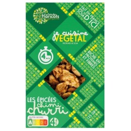 Un Monde Vegan vous propose : Protéines de soja épicées chimi churri 125g - bio