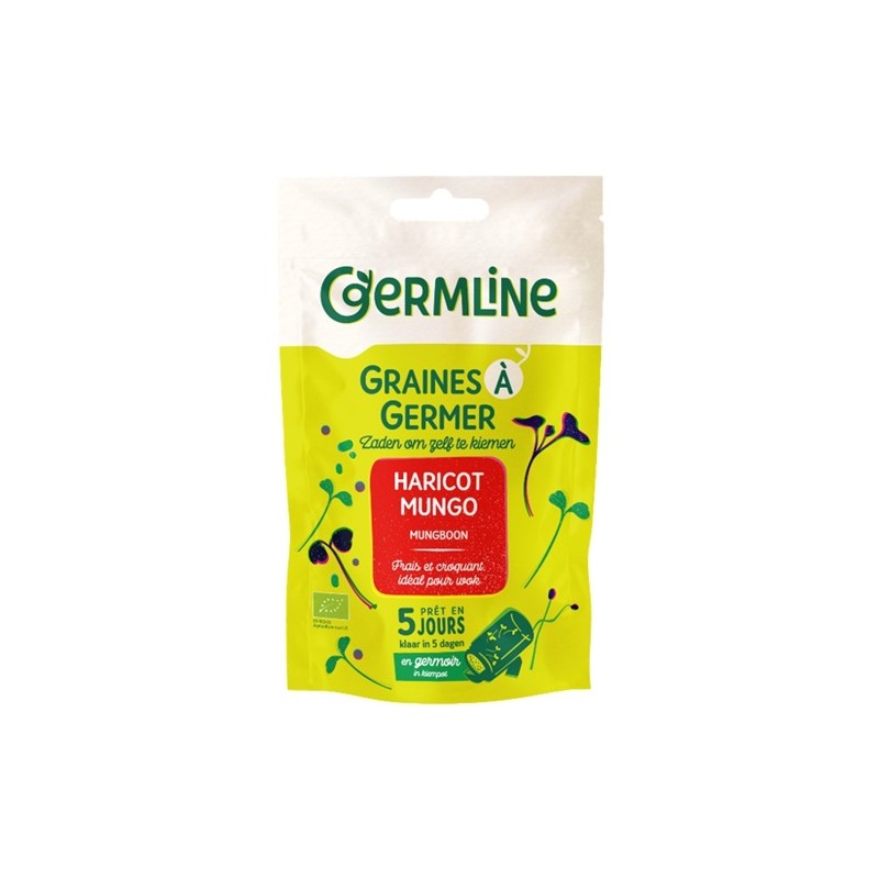 Un Monde Vegan vous propose : Graines à germer soja vert - haricot mungo 200g - bio