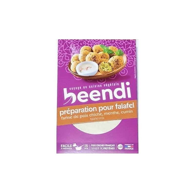 Un Monde Vegan vous propose : Préparation pour falafel 250g - bio