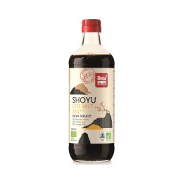 Un Monde vegan vous propose : Sauce shoyu 28% de sel en moins 500ml - bio