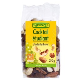 Un Monde Vegan vous propose : Mélange étudiant fruits à coque 250g - bio